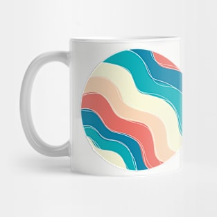 aesthetic squiggle circle Mug